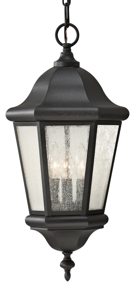 1-Light Outdoor Lantern, Black
