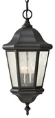 1-Light Outdoor Lantern, Black
