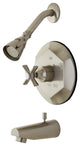 Kingston Brass Millennium Satin Nickel Tub/Shower Faucet KB4638ZX