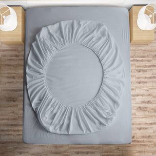 Organic Cotton Starter Sheet Set, Light Blue, King, 78"x80"