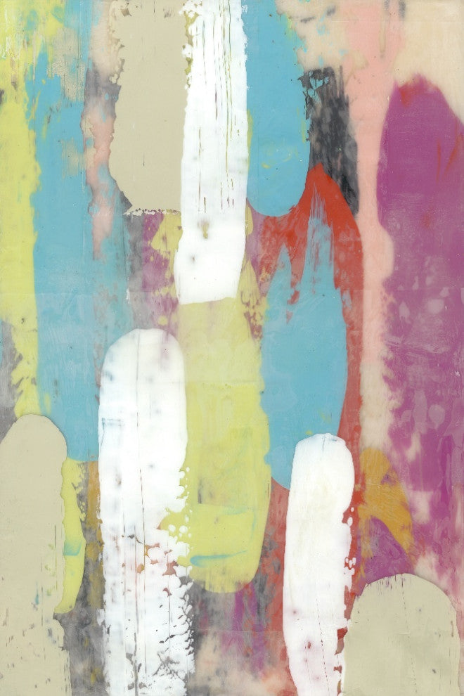 "Swatch Layers I" Fine Art Giant Canvas Print, 48"x72"