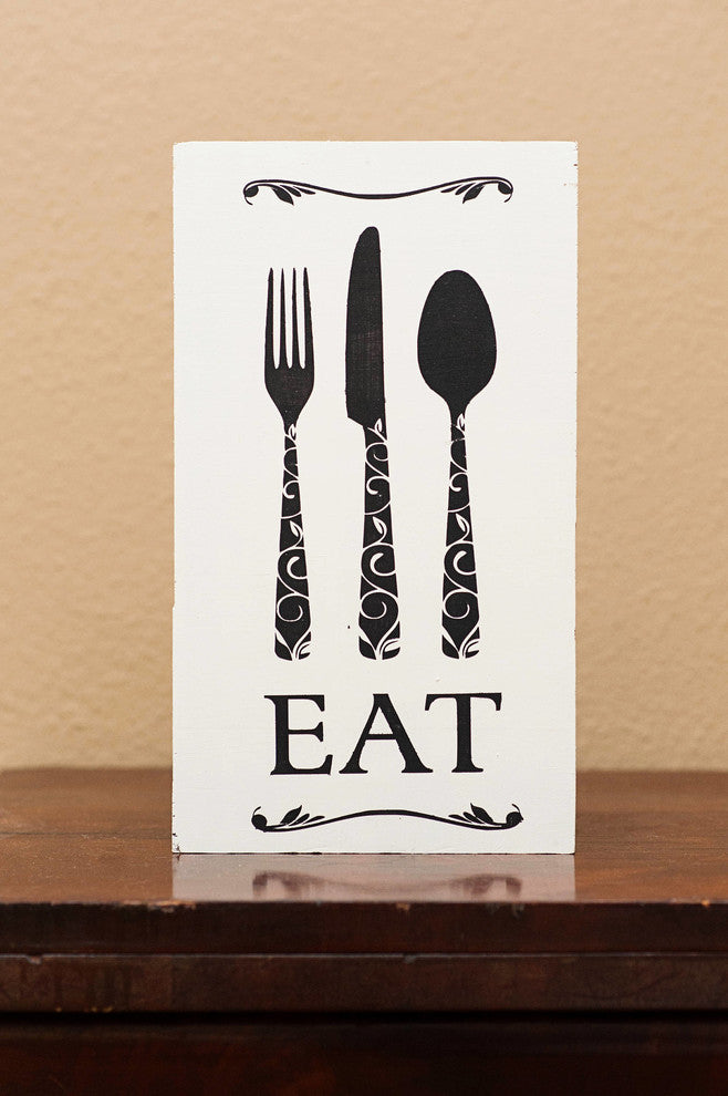 "Eat" Sign