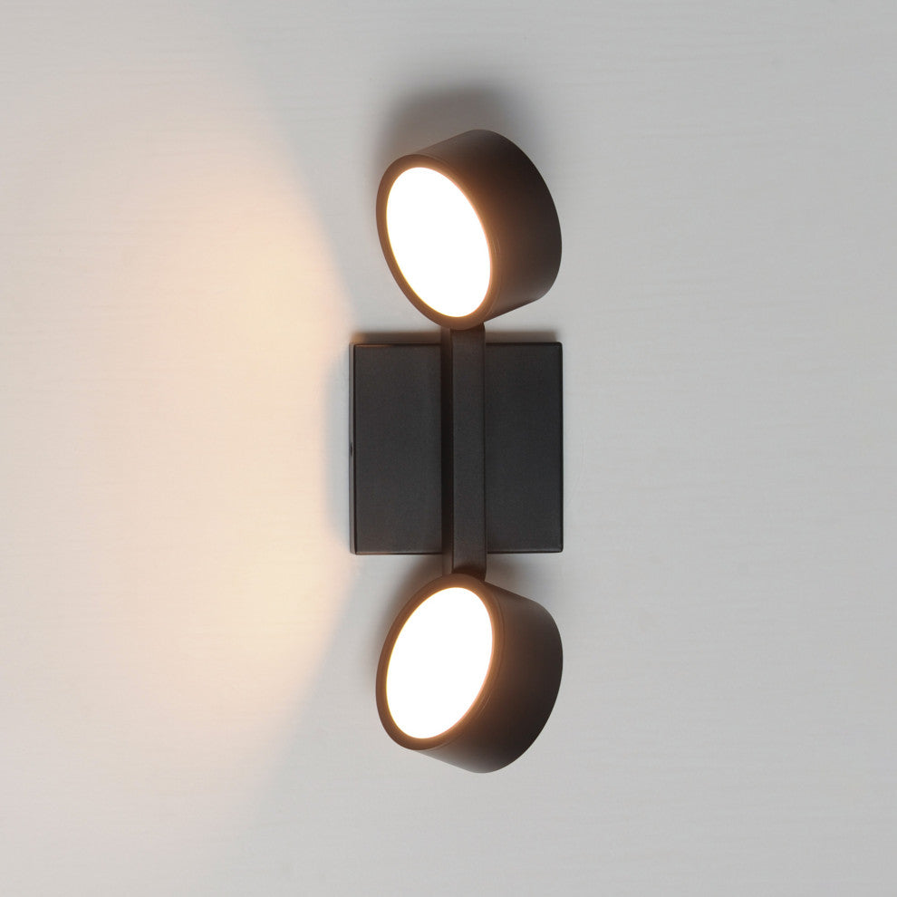 ET2 E30521 Embrace 5" Tall Wall Sconce - Black