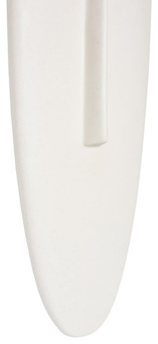 Cycladic Oval Wall Decor, Resin, Off White