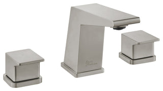 CarrÃ© 8" Widespread 2-Handle Bathroom Faucet, Brushed Nickel
