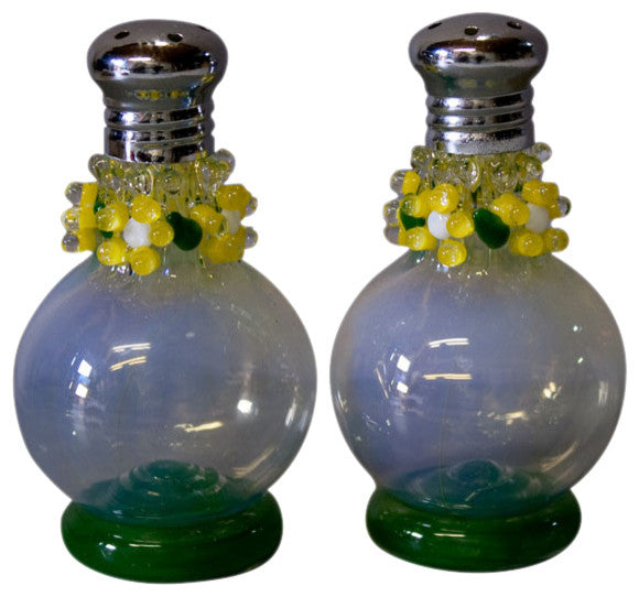 Junior Daisy Yellow Salt and Pepper Shaker Set