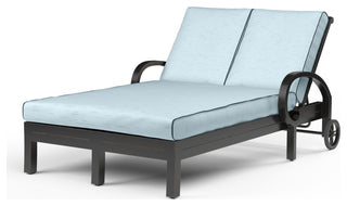 Monterey Sunbrella Upholstered Outdoor Double Chaise