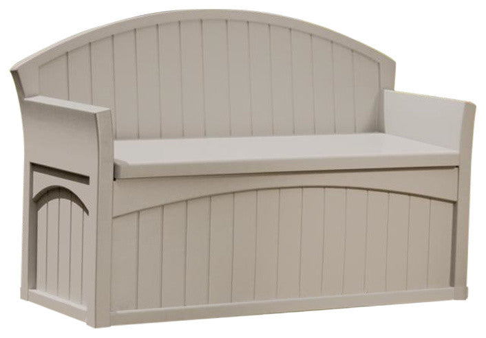 Suncast Patio Bench, 50 gal.