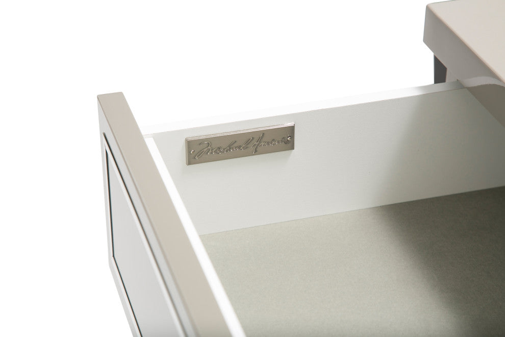 Urban Place Dresser With Mirror, Dove Gray