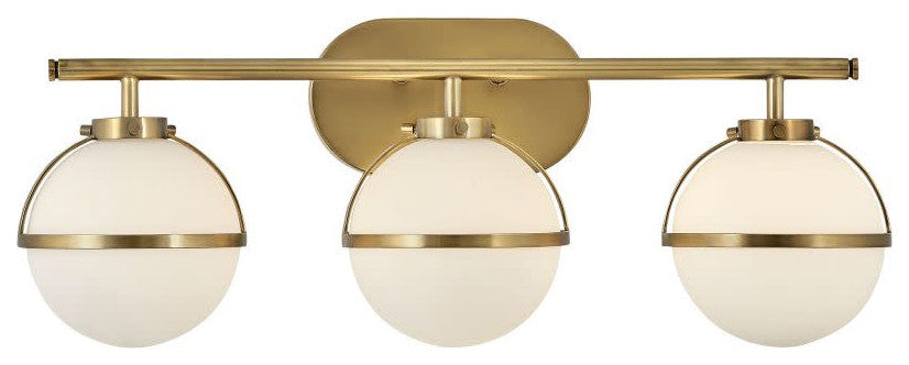 Hinkley Lighting 5663-LL Hollis 3 Light 24"W Bathroom Vanity - Heritage Brass
