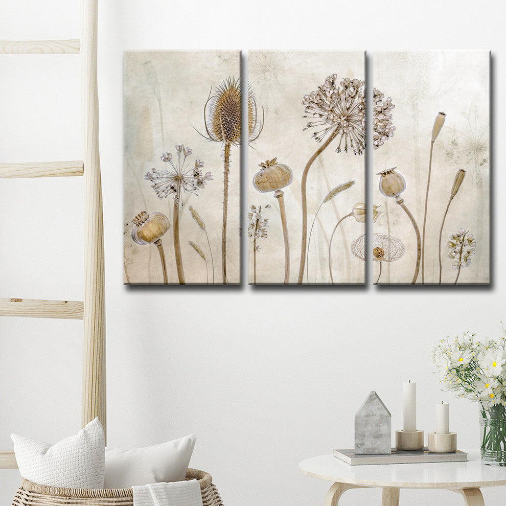 Ready2HangArt 'Growing Old' 3-Piece Canvas Wall Decor Set, 60"x40"