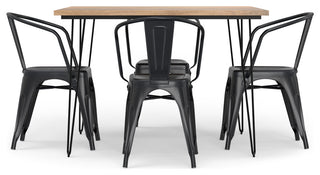 Larkin / Hunter 5-Piece Dining Set
