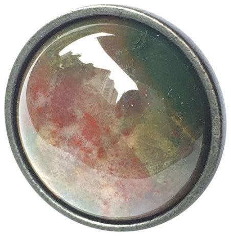 Red Indian Stone Knob