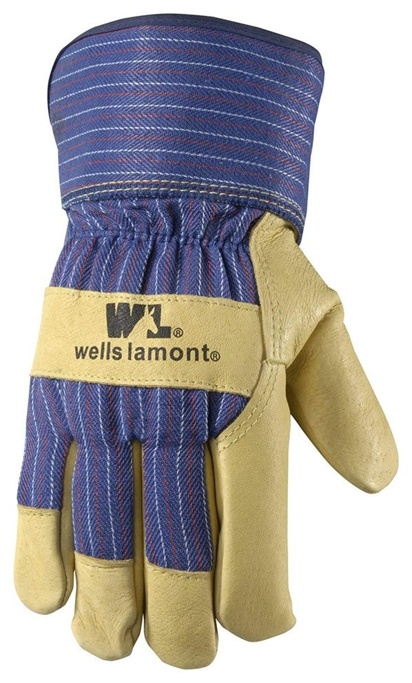 Wells Lamont Men's Leather Palm Gloves, Medium