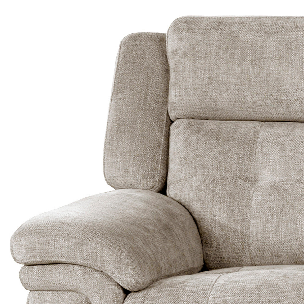 Richland Bristol Grey Power Reclining Sofa and Loveseat