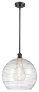 Innovations Lighting 516-1S-BK-G1213-14 Deco Swirl 1 Light 13.75" Pendant
