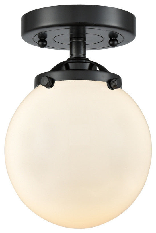 Innovations 284-1C-Ob-G201-6-Led 1 Light Dimmable Led 6" Semi-Flush Mount