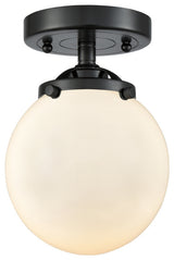 Innovations 284-1C-Ob-G201-6-Led 1 Light Dimmable Led 6" Semi-Flush Mount