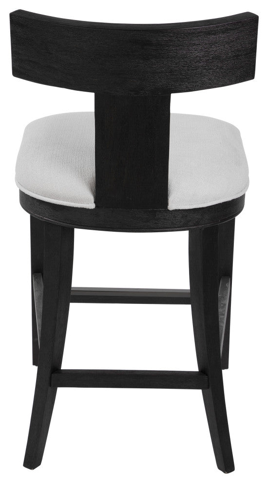 Uttermost Idris Modern Wood Counter stool