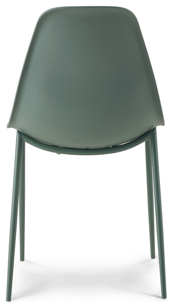 Poly and Bark Isla Chair, Pistachio Green, Set of 2