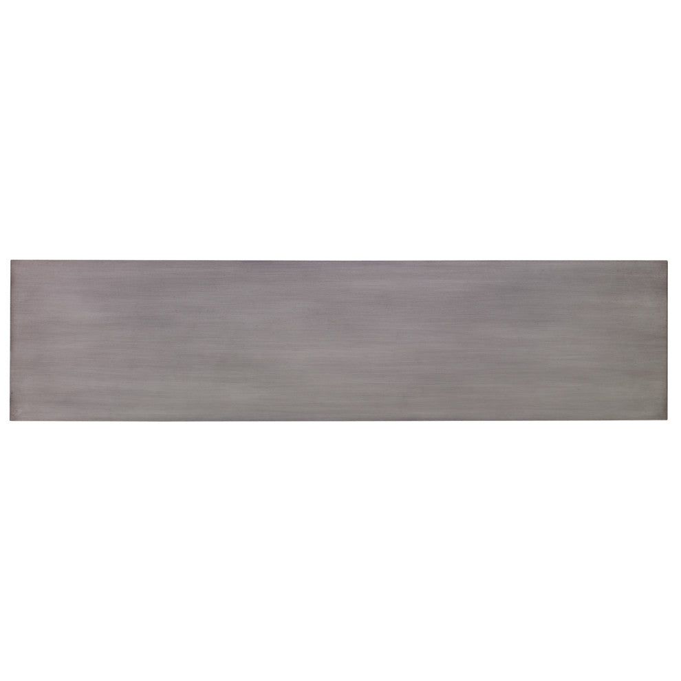 Ambella Home Collection - Origami Multi-Use Cabinet - Ash Grey / Linen