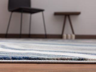 Abani Porto Collection PRT200A Contemporary Liquid Metal Area Rug