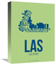 "LAS  Las Vegas Poster 2" Fine Art Print
