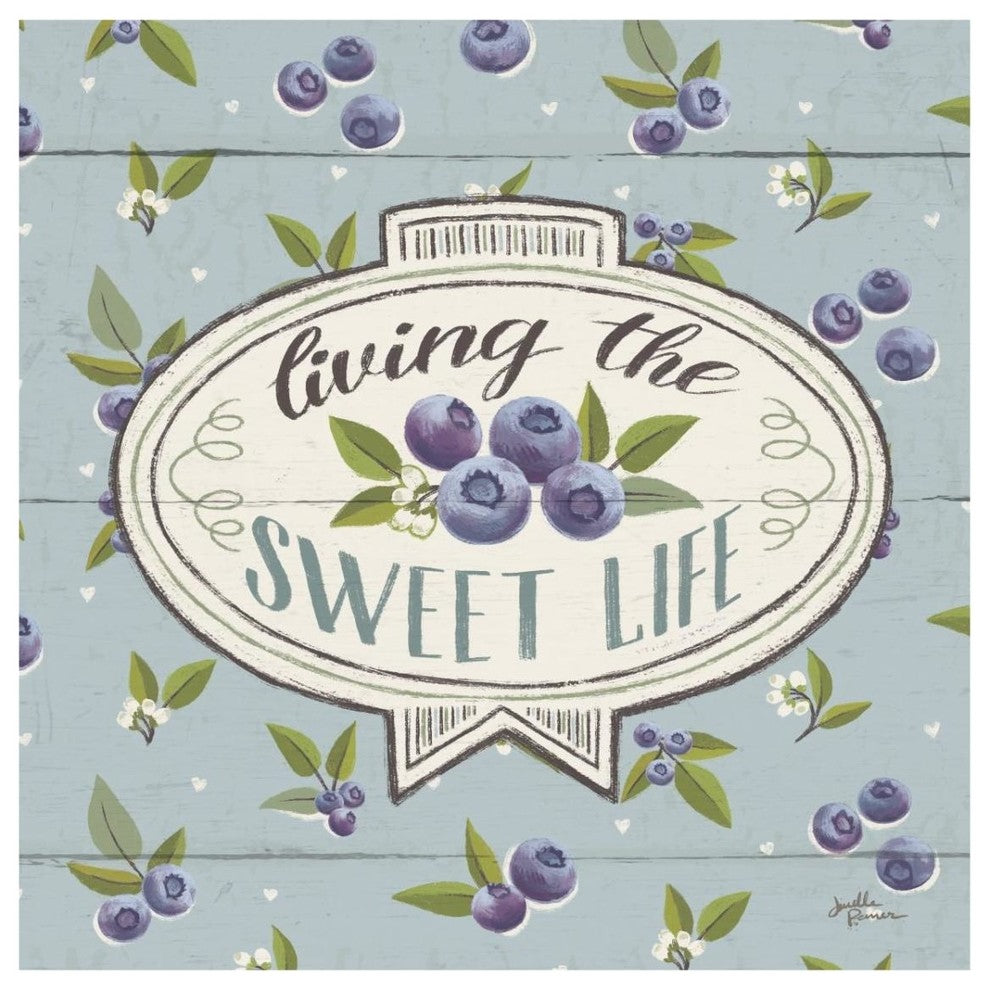 "Sweet Life VIII" Digital Paper Print by Janelle Penner, 32"x32"