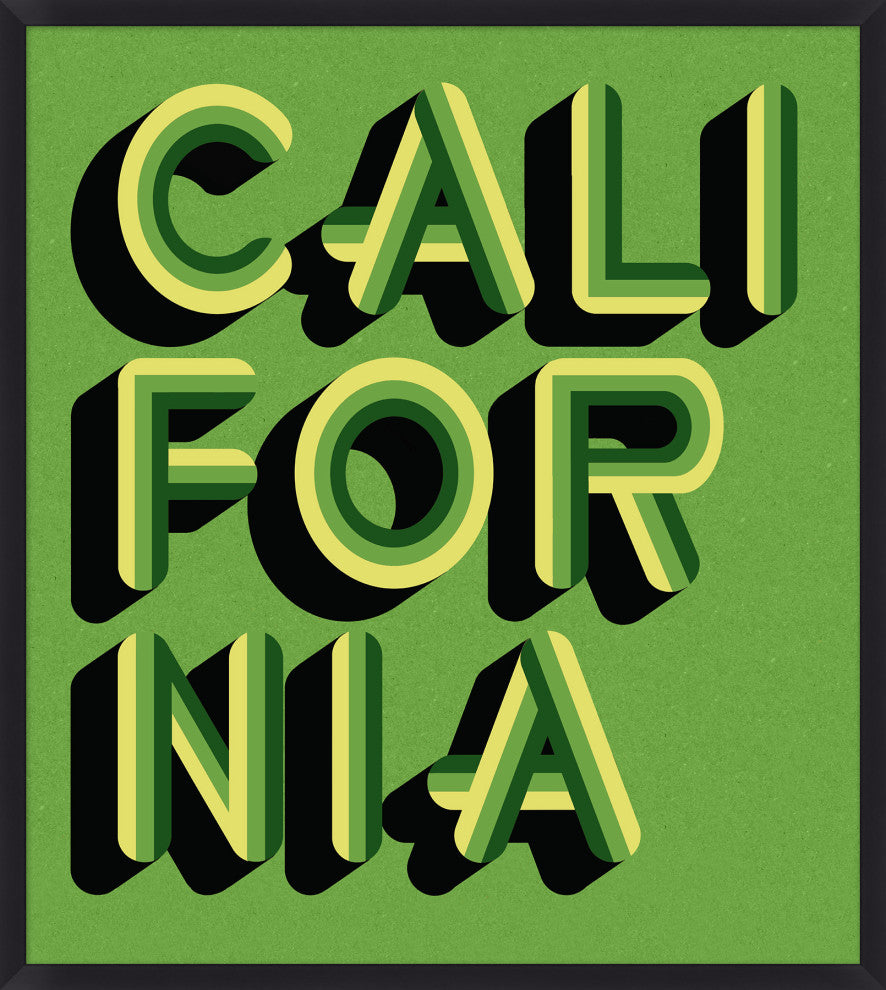 California Green, Giclee Reproduction Artwork