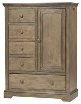 Hanley Wood Chifferobe, Cashew