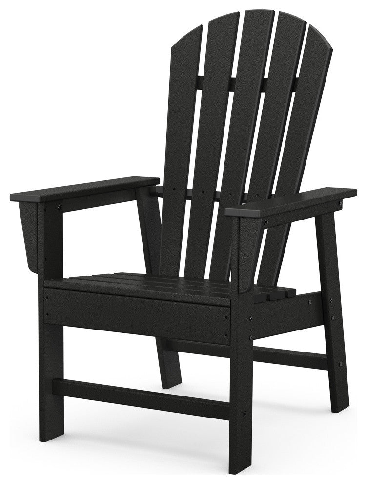 Polywood South Beach Casual Chair, Black