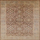 Ahgly Company Indoor Square Mid-Century Modern Area Rugs, 8' Square