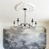 Medea Ceiling Medallion (Fits Canopies up to 5 3/8")