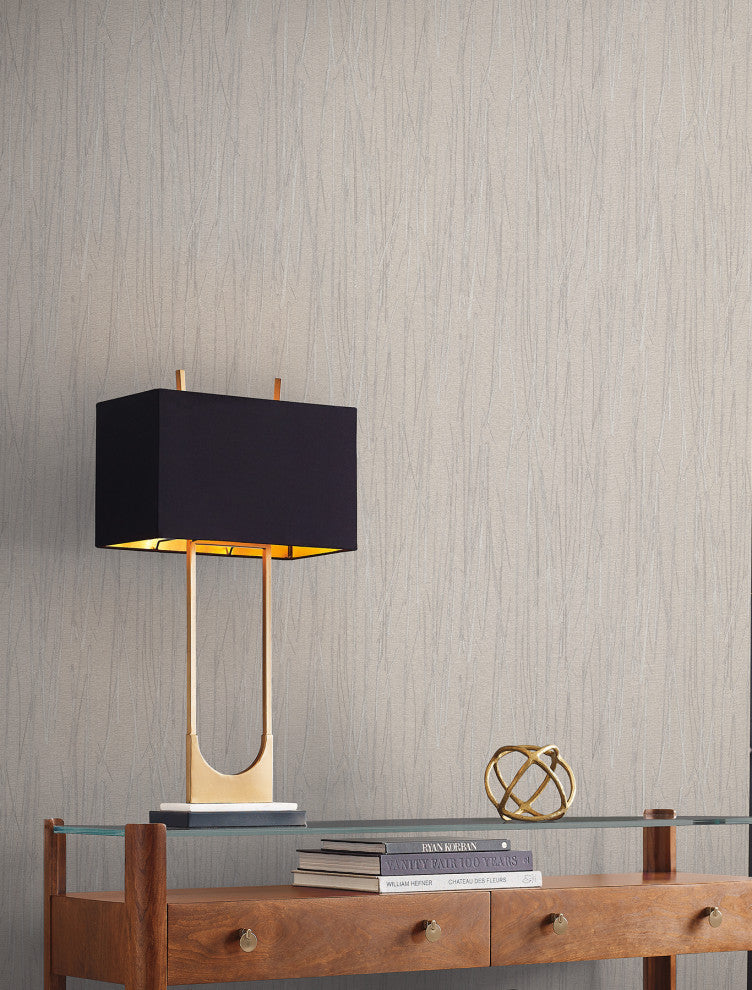 Piedmont Bamboo Wallpaper, Taupe