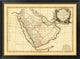 "Arabie, 1785" Framed Canvas Giclee by Rigobert Bonne, 40x29"