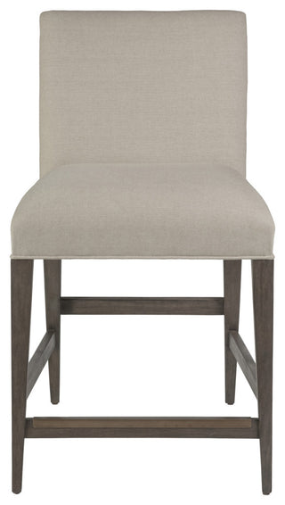 Madox Upholstered Low Back Counter Stool