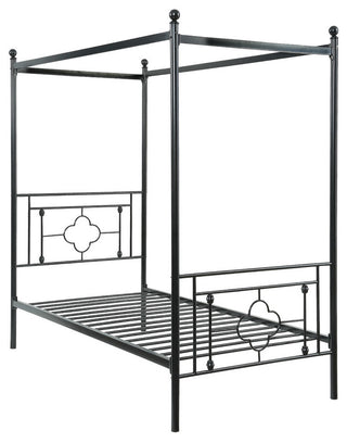 Grayton Canopy Metal Platform Bed, Twin