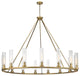 Zlite 3031-15RB 15-Light Chandelier, Clear