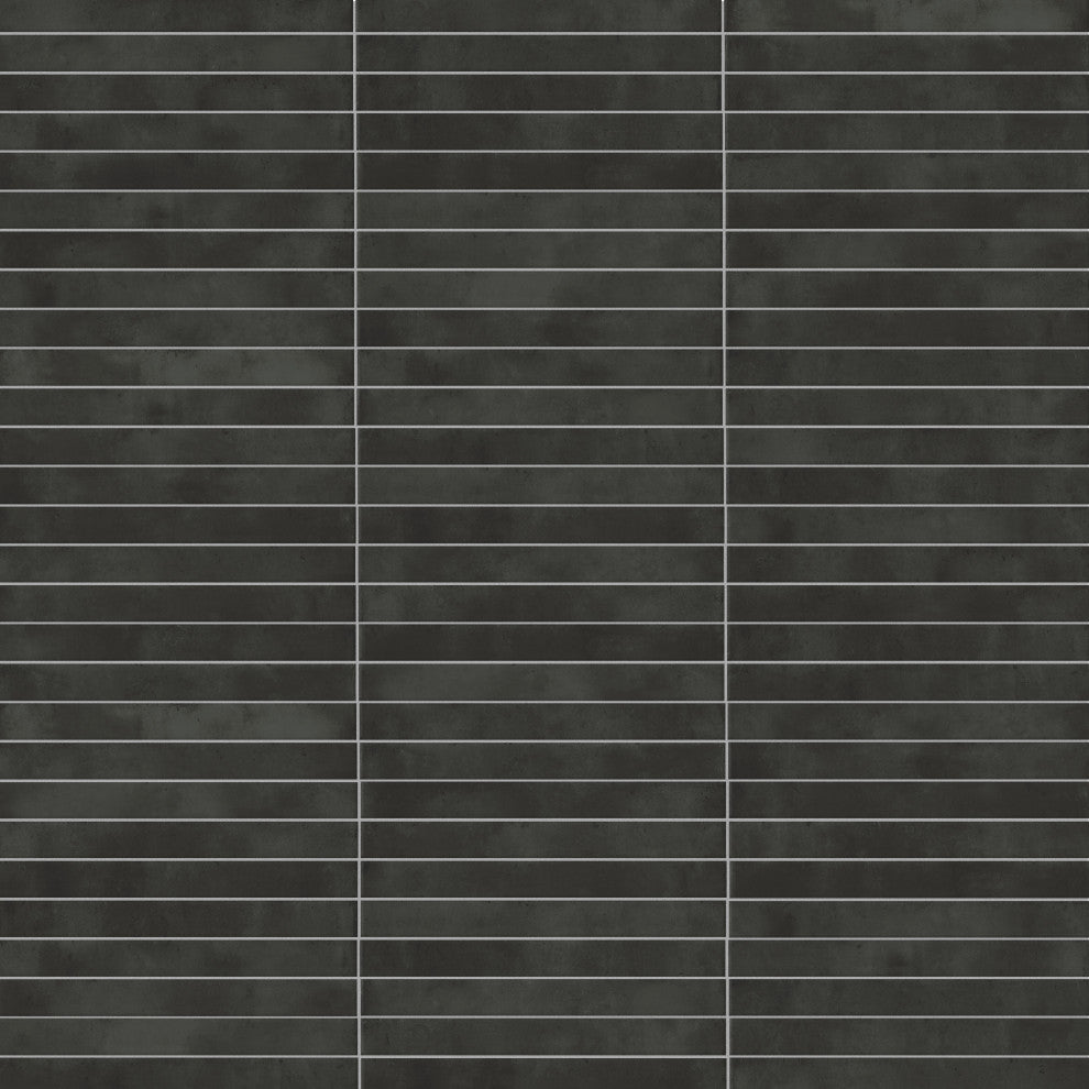 Phoenix Aquamarine Porcelain Floor and Wall Tile, Charcoal