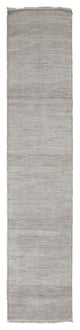 Caldecott Classic Striped Rug, Steel Gray, 2'6"x12'