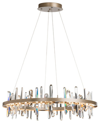 Solitude Circular LED Pendant, Soft Gold