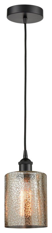 Innovations 616-1P-BK-G116-LED 1-Light Mini Pendant, Matte Black