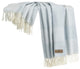 Hampton Plaid Italian Herringbone Throw, Hydrangea