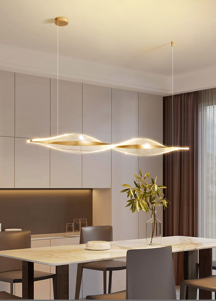 Burgenstock | Spiral Chandelier in a Nordic Style for Restaurant