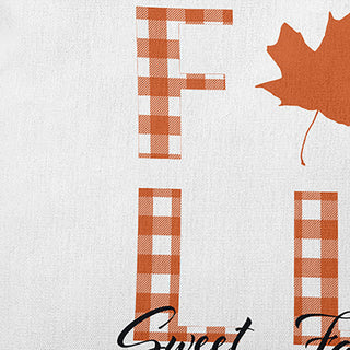 Sweet Fall Indoor/Outdoor Throw Pillow, Nutmeg, 20"x20"