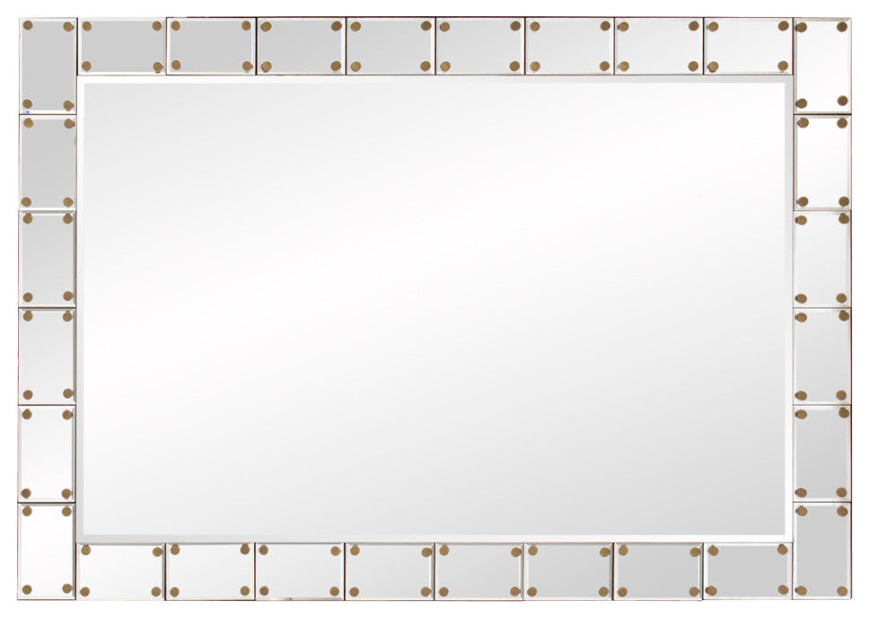 Howard Elliott Remington Studded Mirror