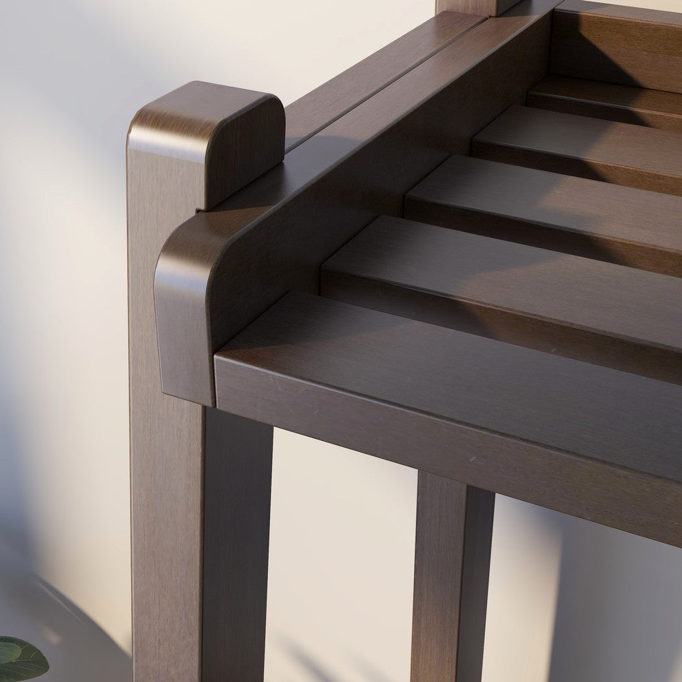 Dunnsville 3-Tier Ladder Shelf, Espresso