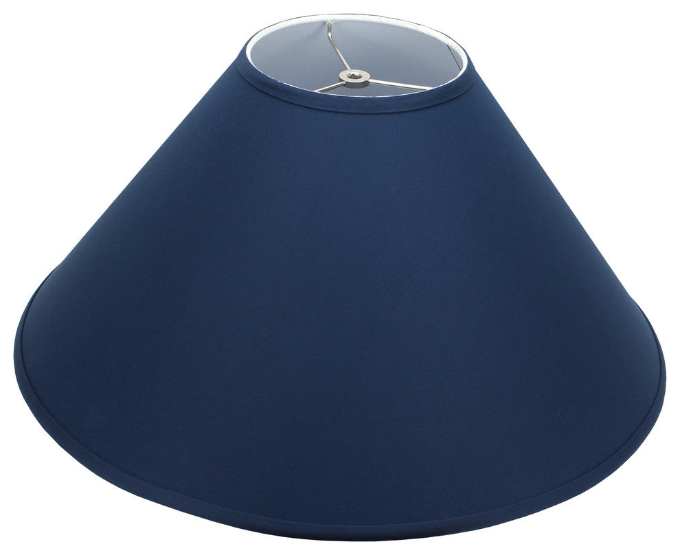 Fenchel Shades, 7"x22"x13" Spider Attachment Empire Lamp Shade, Linen