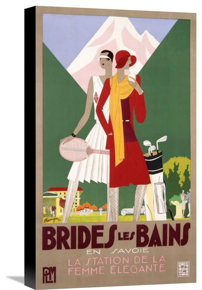 Brides-Les-Bains, 13"X22"