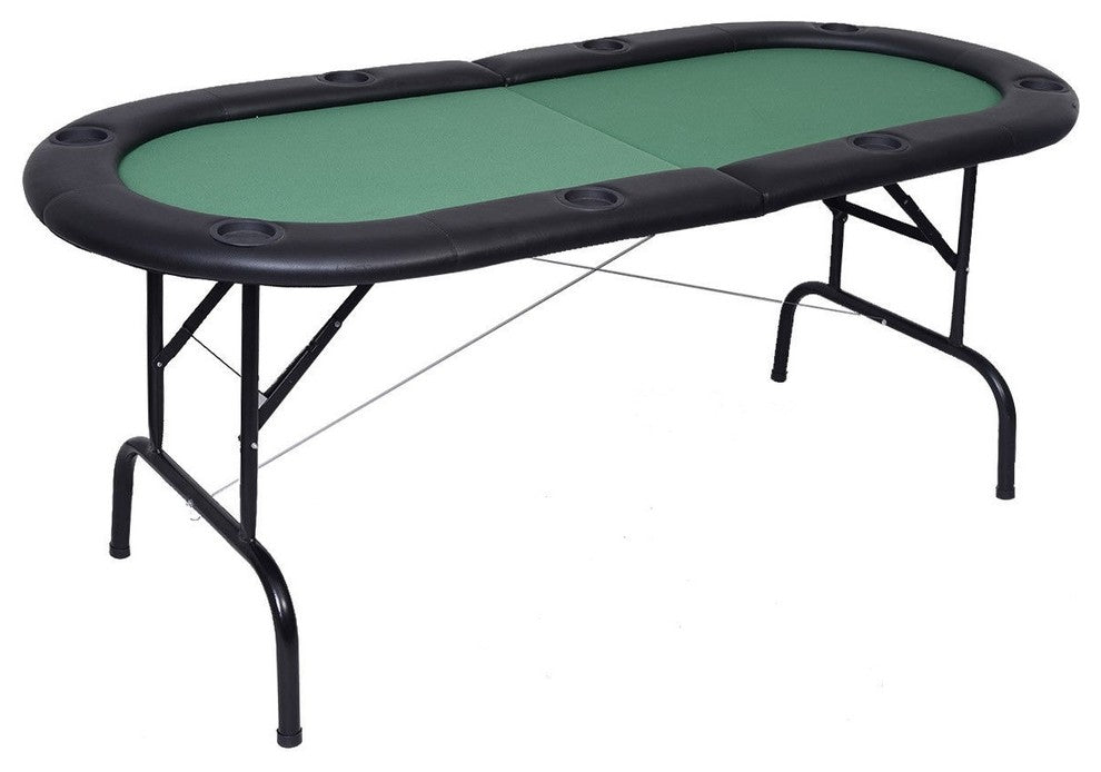 Modern 8 Players Fold-able Poker Table